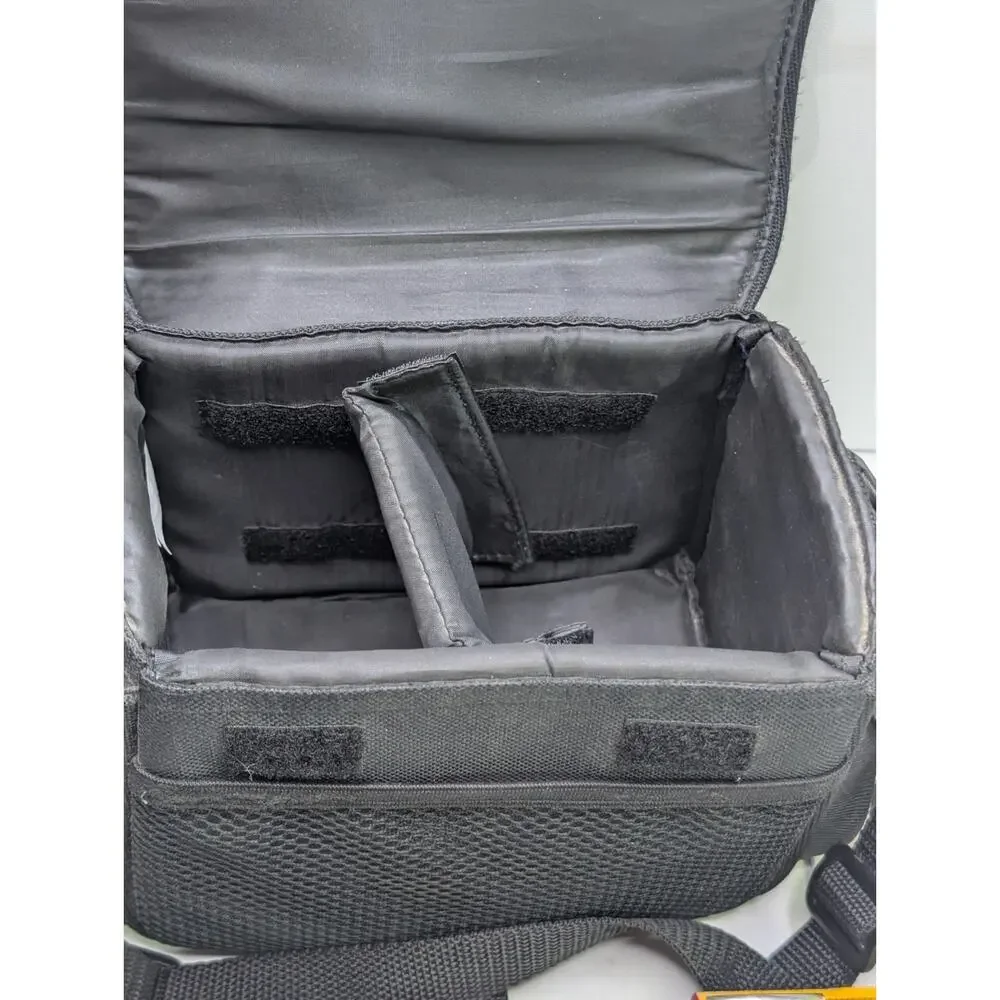 Kodak Gear 70621 Camera Bag Padded Shoulder Case 35mm Camcorder Divider Black